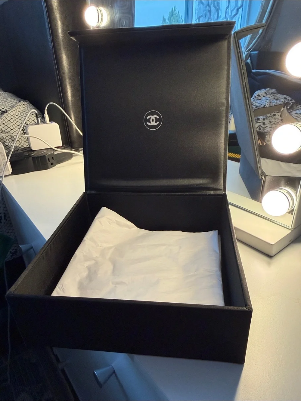Chanel perfume box
